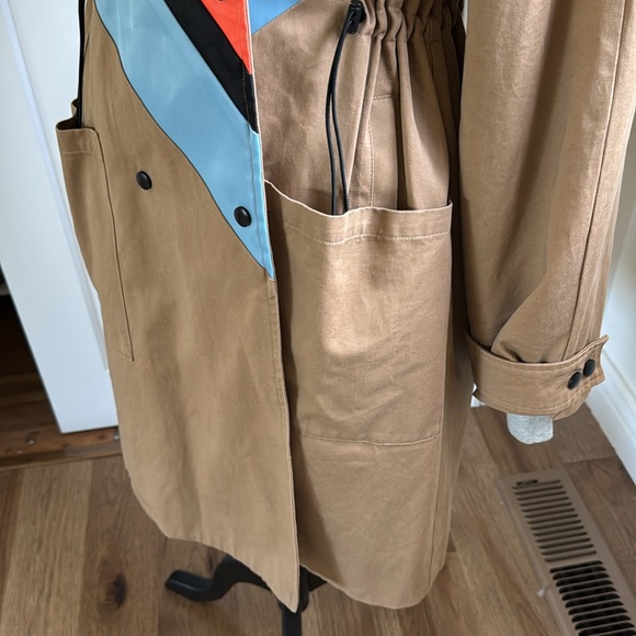 P.E Nation Caribeener Sports Trench Coat Medium EUC Incl Tags - Picture 6 of 11